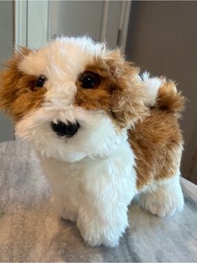 American Girl Doll Kanani Akina Dog Barksee Maltipoo Puppy 5" Plush Toy